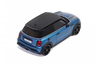 MINI COOPER S BLUE 2021 OttOmobile 1:18 Resinemodell (Türen, Motorhaube... nicht zu öffnen!)